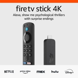 Amazon Fire TV Stick 4K con búsqueda de Fire TV con IA, Wi-Fi 6,  TV en vivo y gratis