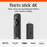 Amazon Fire TV Stick 4K con búsqueda de Fire TV con IA, Wi-Fi 6,  TV en vivo y gratis