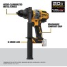 DEWALT FLEXVOLT VENTAJE 20V MAX Rotomartillo inalámbrico, 1/2 pulgadas, herramienta sola (DCD999B)